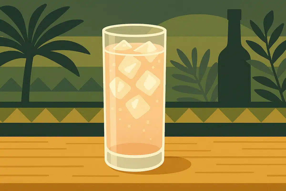 Caribbean Drink- Jamaican Best. Illustrazione. Blog Leonardo Pinto. Isla de Rum.