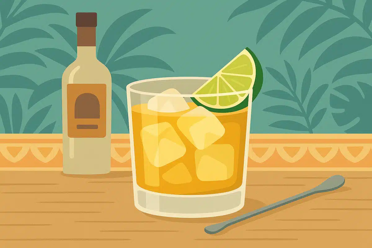 Caribbean Drink- Ti'Punch. Illustrazione. Blog Leonardo Pinto. Isla de Rum.