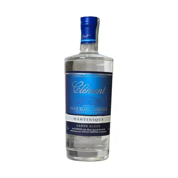 Clement Canne Bleue Rhum Blanc Agricole Martinique