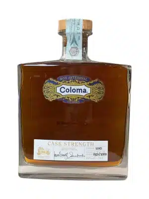 Coloma Ron 2010 Single Cask Strenght 1 Coloma Single Cask Strenght 2010 Rum Colombia