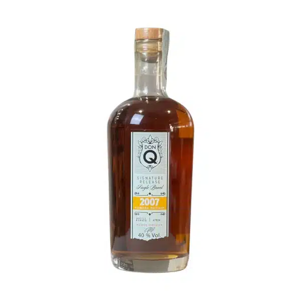 DonQ 2007 Single Barrel Portorico Rum Signature Release