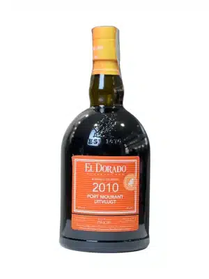 El Dorado Orange 2010 Blended in the barrel demerara rum