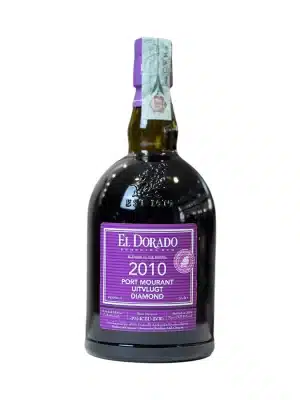 El Dorado Purple Port Mourant - UITVLUGT - Diamond 2010 Demerara Rum 1 El Dorado Purple 2010 Blended in the barrel demerara rum