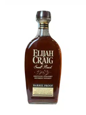 Elijah Craig Small Batch Barrel Poof Bourbon Whiskey 1 Elijah Craig Small Batch Barrel Proof Kentucky Straight Bourbon Whiskey