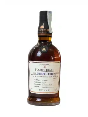 Foursquare Shibboleth Fine Barbados Rum Exceprional Cask Selection