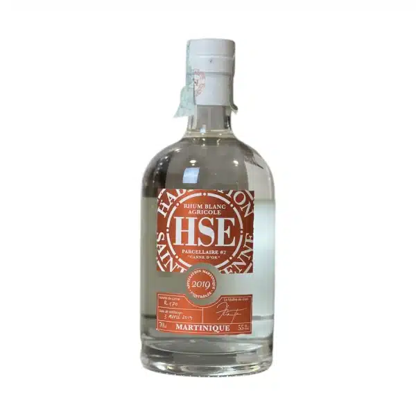 HSE Blanc Parcellaire 2019 Rhum Agricole Martinique