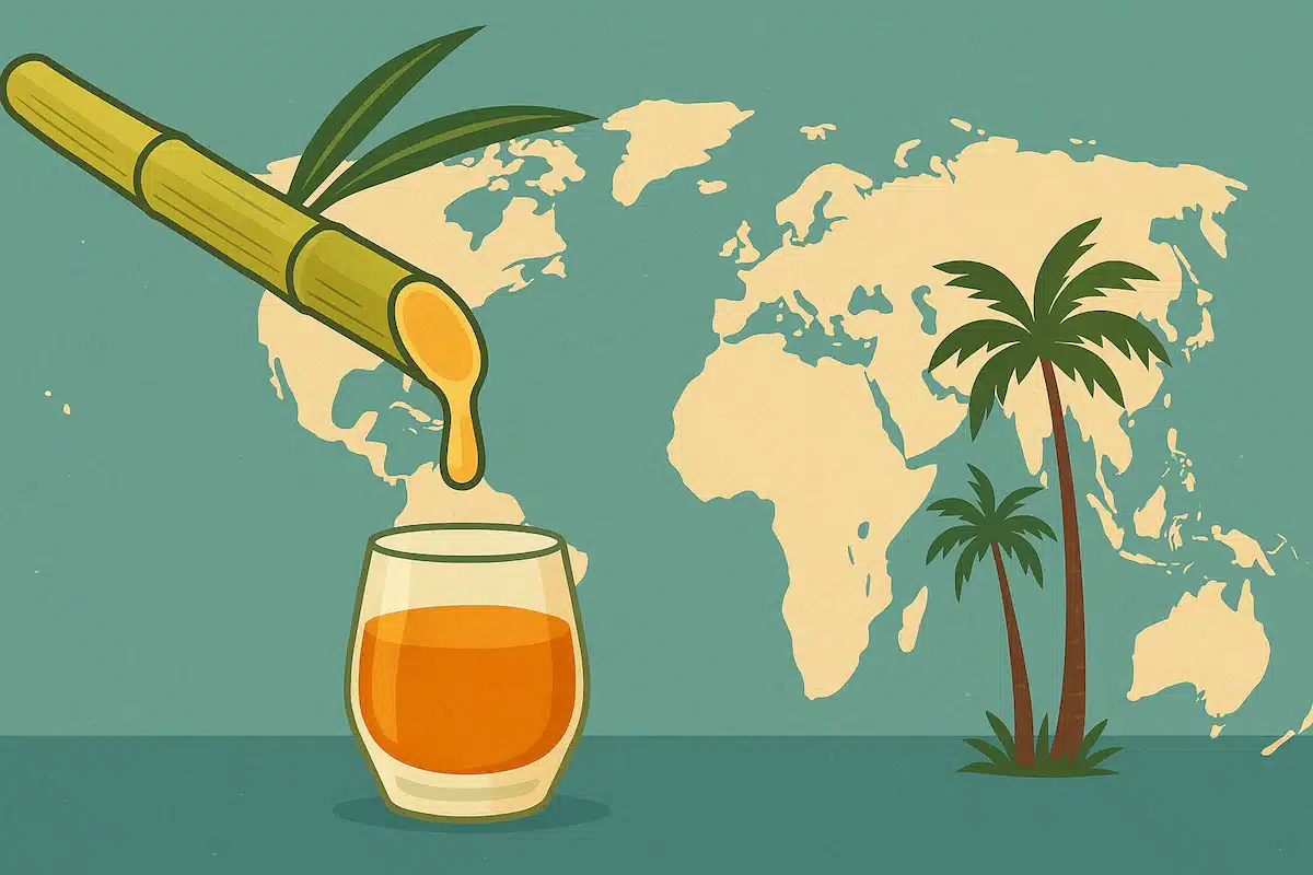I RUM DA PURO SUCCO NEL MONDO. Illustrazione. Blog Leonardo Pinto. Isla de Rum.