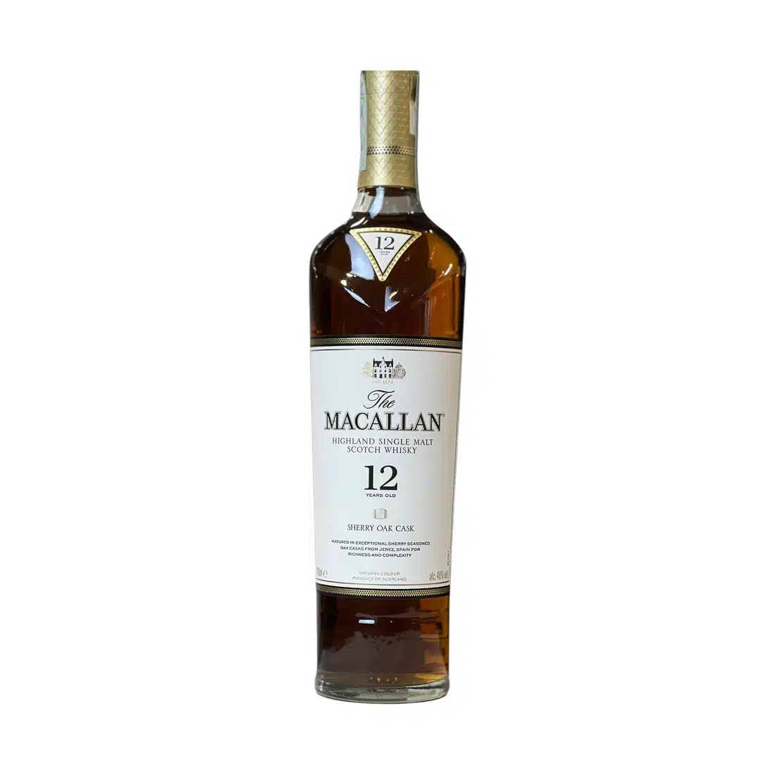 Macallan 12 Sherry Oak Cask Single Malt Scotch Whisky