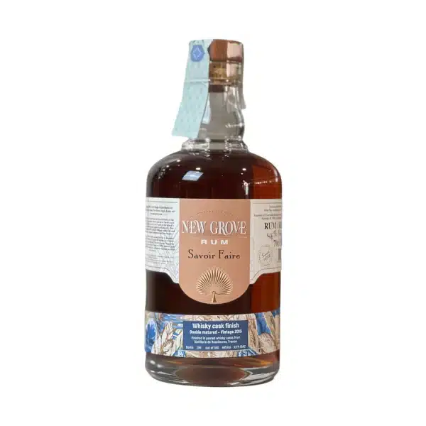 New Grove Savoir Faire Whisky Cask Finish Traditional Mauritius Rum