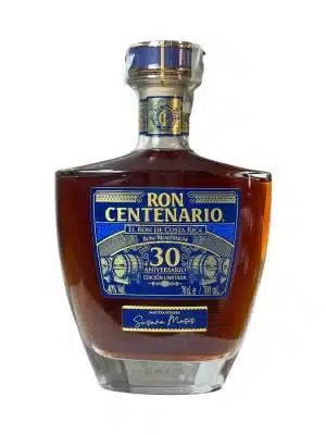 Ron Centenario 30 Aniversario Edicion Limitada Costa Rica Rum