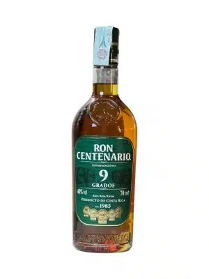 Ron Centenario Comemorativo 9 Grados Costa Rica Rum