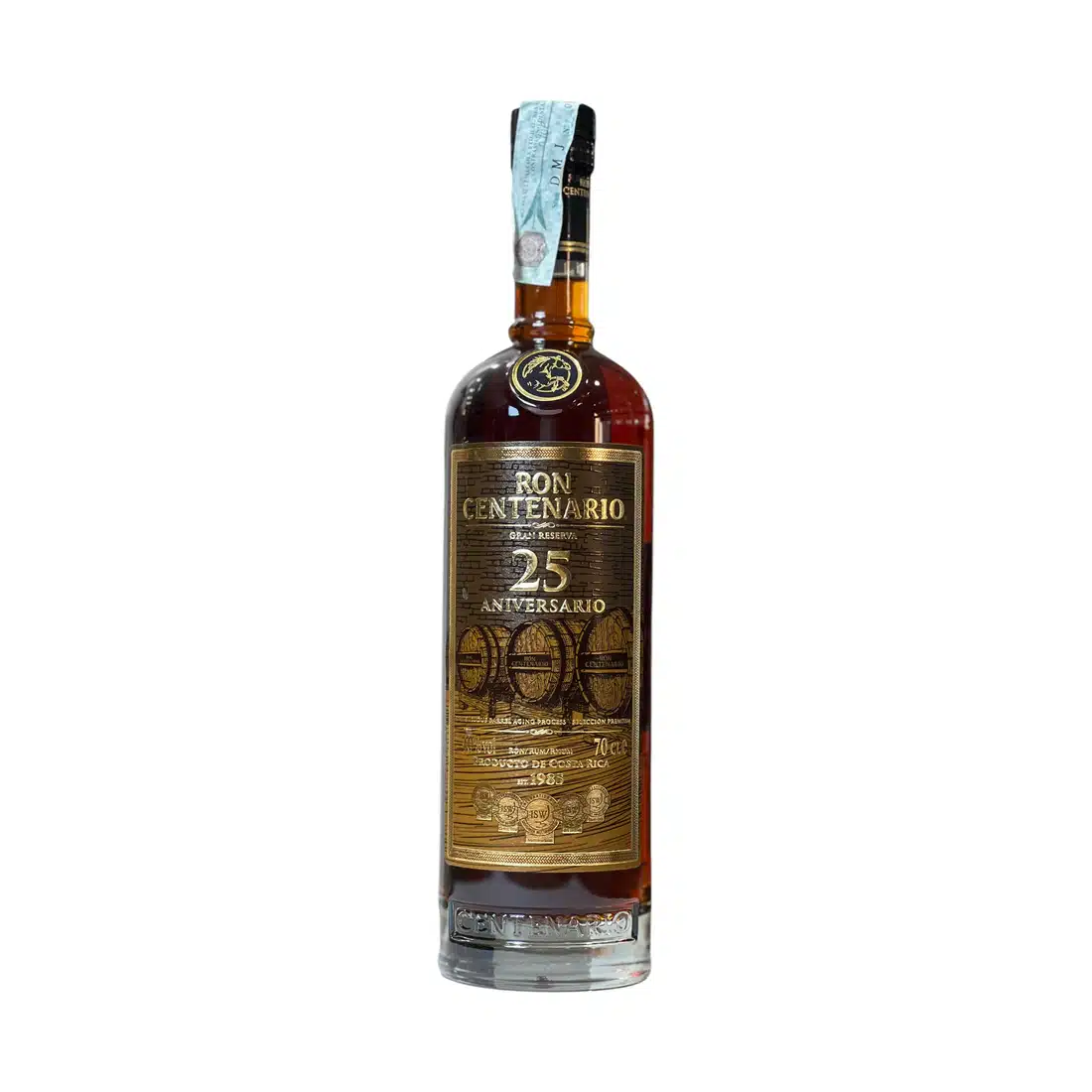 Ron Centenario Gran Reserva 25 Aniversario Costa Rica Rum