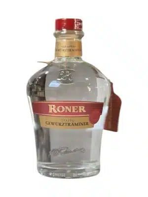 Roner Grappa Gewurztraminer giovane Alto Adige