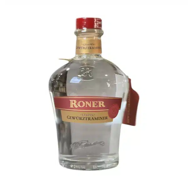 Roner Grappa Gewurztraminer giovane Alto Adige