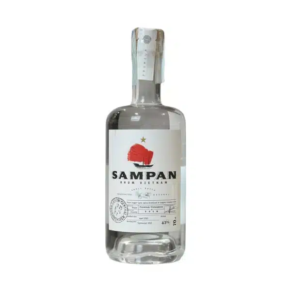 Sampan Handcrafted Pure Sugarcane Rhum Vietnam Sampan Handcrafted Pure Sugarcane Rhum Vietnam