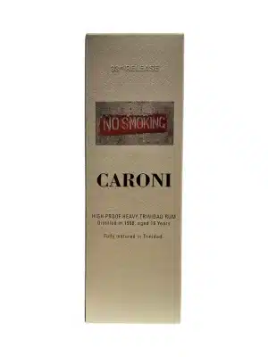 Caroni 1998 Velier 16 yo Rum High Proof 33rd release “No Smoking” box