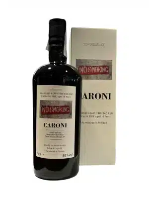 Caroni 1998 Velier 16 yo Rum High Proof 33rd release “No Smoking” con box