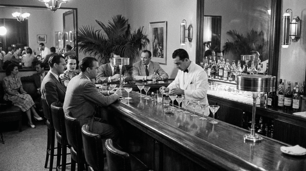 Rum a Cuba durante il Proibizionismo: gli anni '20 Cuba interno bar 1
